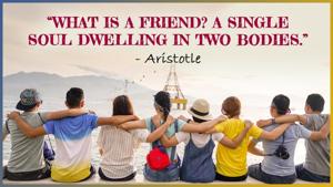 Friendship Day is celebrated on the first Sunday of August, in India, each year. Friendship Day is celebrated on the first Sunday of August, in India, each year.