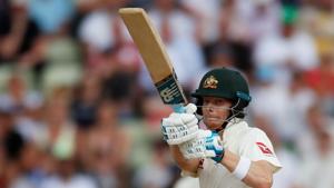 Cricket - Ashes 2019 - First Test - England v Australia - Edgbaston, Birmingham, Britain - August 3, 2019 Australia's Steve Smith in action(Action Images via Reuters) Cricket - Ashes 2019 - First Test - England v Australia - Edgbaston, Birmingham, Britain - August 3, 2019 Australia's Steve Smith in action(Action Images via Reuters)