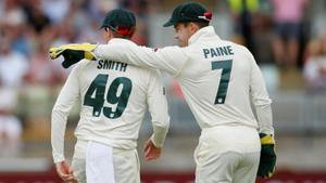 Tim Paine, Steve Smith(Action Images via Reuters) Tim Paine, Steve Smith(Action Images via Reuters)