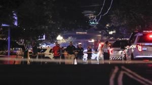 Authorities work the scene of a mass shooting, Sunday, Aug. 4, 2019, in Dayton, Ohio.(AP) Authorities work the scene of a mass shooting, Sunday, Aug. 4, 2019, in Dayton, Ohio.(AP)