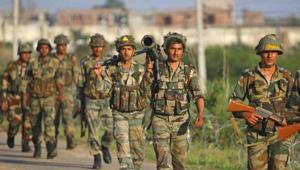 The Indian army on Sunday asked Pakistan to take back bodies of a Pakistani commando and terrorist killed in a firefight in Jammu and Kashmir’s Keran sector last week.. (AP Photo) The Indian army on Sunday asked Pakistan to take back bodies of a Pakistani commando and terrorist killed in a firefight in Jammu and Kashmir’s Keran sector last week.. (AP Photo)