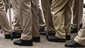 Fifteen police constables, including nine of now and six of sometime earlier, posted in the security of Unnao rape survivor, were summoned to the Central Bureau Investigation (CBI) headquarters in Delhi for questioning.(Burhaan Kinu/ Hindustan Times) Fifteen police constables, including nine of now and six of sometime earlier, posted in the security of Unnao rape survivor, were summoned to the Central Bureau Investigation (CBI) headquarters in Delhi for questioning.(Burhaan Kinu/ Hindustan Times)