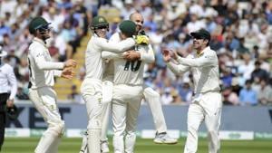 England vs Australia highlights , Ashes 2019 1st Test Day 5 at Edgbaston.(AP) England vs Australia highlights , Ashes 2019 1st Test Day 5 at Edgbaston.(AP)