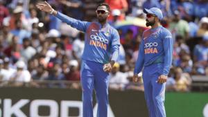 File image of Krunal Pandya, Virat Kohli(AP) File image of Krunal Pandya, Virat Kohli(AP)