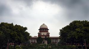 New Delhi, India- August 2, 2019: A view of Supreme court complex during the Ram janmbhumi case, The Supreme Court today said the mediation panel set up to amicably resolve the Ram Janmabhoomi-Babri Masjid dispute has failed and daily hearings in the case will begin from August 6. At Supreme Court in New Delhi, India on Friday, August 02, 2019. (Photo by Sonu Mehta/ Hindustan Times)(Sonu Mehta/HT PHOTO) New Delhi, India- August 2, 2019: A view of Supreme court complex during the Ram janmbhumi case, The Supreme Court today said the mediation panel set up to amicably resolve the Ram Janmabhoomi-Babri Masjid dispute has failed and daily hearings in the case will begin from August 6. At Supreme Court in New Delhi, India on Friday, August 02, 2019. (Photo by Sonu Mehta/ Hindustan Times)(Sonu Mehta/HT PHOTO)