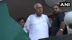Speaking to news channels, Farooq Abdullah said: “I am not allowed to go out and come out of the house…I feel sad that Home Minister can lie like this.” Speaking to news channels, Farooq Abdullah said: “I am not allowed to go out and come out of the house…I feel sad that Home Minister can lie like this.”