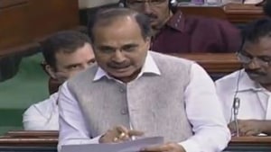 The Congress’ floor leader Adhir Ranjan Chowdhury asked the government whether Kashmir is an internal matter. India has always maintained that Jammu and Kashmir is an integral part of India.(ANI image) The Congress’ floor leader Adhir Ranjan Chowdhury asked the government whether Kashmir is an internal matter. India has always maintained that Jammu and Kashmir is an integral part of India.(ANI image)