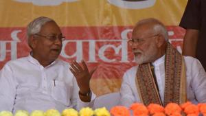Prime Minister Narendra Modi and Bihar Chief Minister Nitish Kumar.(Santosh Kumar / HT File) Prime Minister Narendra Modi and Bihar Chief Minister Nitish Kumar.(Santosh Kumar / HT File)