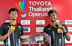 India’s Satwiksairaj Rankireddy and Chirag Shetty.(PTI) India’s Satwiksairaj Rankireddy and Chirag Shetty.(PTI)
