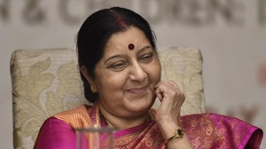 Sushma Swaraj demise is an incalculable loss to India, her friends all around the globe and to diplomacy.(Twitter image) Sushma Swaraj demise is an incalculable loss to India, her friends all around the globe and to diplomacy.(Twitter image)