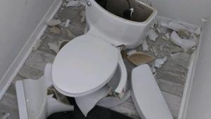 The couple immediately called in plumbing services for help.(Facebook/A-1 Affordable Plumbing inc) The couple immediately called in plumbing services for help.(Facebook/A-1 Affordable Plumbing inc)