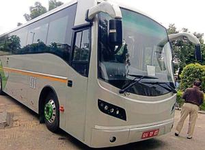 Volvo fares will be decreased to ~700 from existing ~900.(HT photo) Volvo fares will be decreased to ~700 from existing ~900.(HT photo)