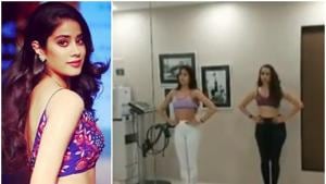 Janhvi Kapoor is currently shooting for Gunjan Saxena biopic and RoohiAfza.(Instagram)