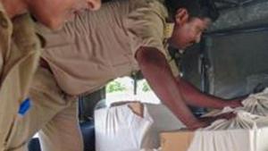 In Chennai, the search operations are underway at SNJ’s head office at Nandanam and its other premises in Thiyagaraya Nagar and Triplicane. Around 100 IT officials are involved in these simultaneous raids. (Image used for representational purpose).(PTI PHOTO.) In Chennai, the search operations are underway at SNJ’s head office at Nandanam and its other premises in Thiyagaraya Nagar and Triplicane. Around 100 IT officials are involved in these simultaneous raids. (Image used for representational purpose).(PTI PHOTO.)