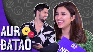 <p>In the latest episode of 'Aur Batao' RJ Stutee speaks with Bollywood actor Sidharth Malhotra and Parineeti Chopra about what could be a dealbreaker for them. Sidharth and Parineeti talk about their upcoming movie Jabariya Jodi, if they have two-timed ever and also reveal who among the both is more active on social media. Watch the entire episode to know more.</p><p>Aur Batao is not your regular photoshopped chat show but makes hanging out with celebs a different (and fun) ballgame.</p>
