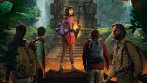 Isabele Moner, in the lead role, is full of charm and gusto. A CGI-rendered fox voiced by Benicio Del Toro, and a monkey sidekick, add to the fun. Isabele Moner, in the lead role, is full of charm and gusto. A CGI-rendered fox voiced by Benicio Del Toro, and a monkey sidekick, add to the fun.
