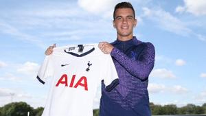 Giovani lo Celso signed for Tottenham.(Twitter) Giovani lo Celso signed for Tottenham.(Twitter)