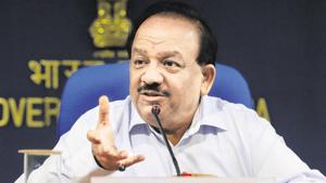 Union Minister of Health and Family Welfare Dr. Harsh Vardhan said resident doctors were misguided and some even went on strike. After he explained to them that the rules were yet to be drafted, they saw reason.(SONU MEHTA/ HT PHOTO.) Union Minister of Health and Family Welfare Dr. Harsh Vardhan said resident doctors were misguided and some even went on strike. After he explained to them that the rules were yet to be drafted, they saw reason.(SONU MEHTA/ HT PHOTO.)