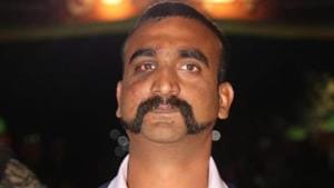 IAF pilot Wing Commander Abhinandan Varthaman.(ANI) IAF pilot Wing Commander Abhinandan Varthaman.(ANI)