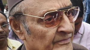 In a detailed statement, the veteran Congress leader said the “unusually fast decisions” taken in Parliament “will obviously have far-reaching implications at many levels”.(PTI) In a detailed statement, the veteran Congress leader said the “unusually fast decisions” taken in Parliament “will obviously have far-reaching implications at many levels”.(PTI)