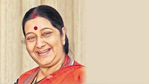 The Sangh leaders also referred to her last tweet where she indicated her happiness over the historic moment that had taken place, (the Bill seeking reorganization of Jammu and Kashmir).(AP FILE) The Sangh leaders also referred to her last tweet where she indicated her happiness over the historic moment that had taken place, (the Bill seeking reorganization of Jammu and Kashmir).(AP FILE)