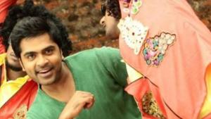 Simbu is currently shooting for the Tamil remake of hit Kannada film, Mufti. Simbu is currently shooting for the Tamil remake of hit Kannada film, Mufti.