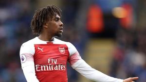 File photo of Alex Iwobi at Arsenal.(Reuters) File photo of Alex Iwobi at Arsenal.(Reuters)