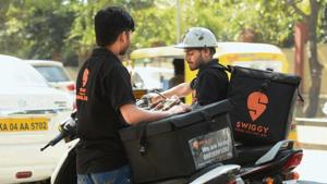 Swiggy revealed the biryani order rate stood at 43 per minute, followed by dosa and burgers in the list of most ordered dishes on Swiggy.(File Photo) Swiggy revealed the biryani order rate stood at 43 per minute, followed by dosa and burgers in the list of most ordered dishes on Swiggy.(File Photo)