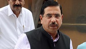 Pralhad Joshi said floor coordination became crucial in pushing through the crucial provisions related to Jammu and Kashmir on the last two days of the session that ended on(ANI Photo) Pralhad Joshi said floor coordination became crucial in pushing through the crucial provisions related to Jammu and Kashmir on the last two days of the session that ended on(ANI Photo)