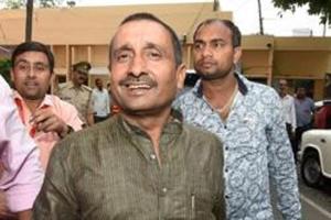BJP MLA Kuldeep Singh Sengar was expelled by the BJP recently.(PTI) BJP MLA Kuldeep Singh Sengar was expelled by the BJP recently.(PTI)