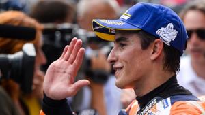 File image of Repsol Honda Team’s Marc Marquez.(AFP) File image of Repsol Honda Team’s Marc Marquez.(AFP)