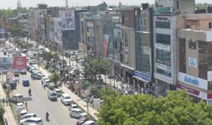 The officials said that the pending amount needs to be collected to take up projects and development activities in the city.(HT Photo) The officials said that the pending amount needs to be collected to take up projects and development activities in the city.(HT Photo)