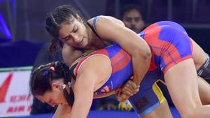 File image of India wrestler Vinesh Phogat.(HT Photo) File image of India wrestler Vinesh Phogat.(HT Photo)