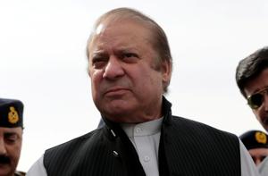 Former Pakistan PM Nawaz Sharif was convicted in one of the three corruption cases filed in the wake of the apex court’s July 2017 order in Panama Papers case.(Reuters Photo) Former Pakistan PM Nawaz Sharif was convicted in one of the three corruption cases filed in the wake of the apex court’s July 2017 order in Panama Papers case.(Reuters Photo)