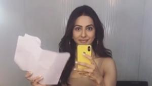 Rakul Preet Singh shared a boomerang video at the start of Indian 2’s shoot.(Instagram) Rakul Preet Singh shared a boomerang video at the start of Indian 2’s shoot.(Instagram)