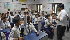 Language teachers posts vacant in Delhi(Sanchit Khanna/HT PHOTO) Language teachers posts vacant in Delhi(Sanchit Khanna/HT PHOTO)