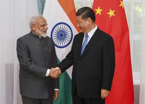 Prime Minister Narendra Modi with China’s President Xi Jinping in Bishkek, Kyrgyzstan, June 13, 2019. The complex game of strategic hedging will come full circle when Modi meets Xi Jinping in October(PTI) Prime Minister Narendra Modi with China’s President Xi Jinping in Bishkek, Kyrgyzstan, June 13, 2019. The complex game of strategic hedging will come full circle when Modi meets Xi Jinping in October(PTI)