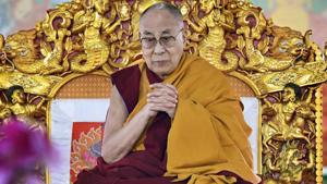 Dalai Lama used Land Rover car as his personal transport for 10 years from 1966 to 1976. It will go under the hammer in the United States.(PTI photo)