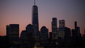 The lower Manhattan skyline is seen from Jersey City, New Jersey, U.S., on Monday, July 29, 2019.(Bloomberg file photo) The lower Manhattan skyline is seen from Jersey City, New Jersey, U.S., on Monday, July 29, 2019.(Bloomberg file photo)