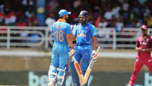 Virat Kohli and Rohit Sharma(Getty Images) Virat Kohli and Rohit Sharma(Getty Images)