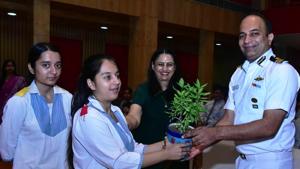 The chief guest and the principal motivated the cabinet members to excel(HT) The chief guest and the principal motivated the cabinet members to excel(HT)