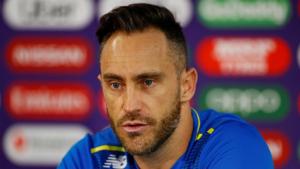Faf du Plessis to lead South Africa in Test matches against India.(Action Images via Reuters) Faf du Plessis to lead South Africa in Test matches against India.(Action Images via Reuters)