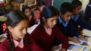 The Education department has sent a directive to the heads of all schools to prepare a routine accordingly.(HT File Photo) The Education department has sent a directive to the heads of all schools to prepare a routine accordingly.(HT File Photo)