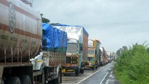 As the water started to recede in Kolhapur and Sangli on Monday, the district administration opened national and state highways for vehicular traffic.