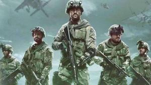 Vicky Kaushal and Mohit Raina in a poster of Uri: The Surgical Strike. Vicky Kaushal and Mohit Raina in a poster of Uri: The Surgical Strike.