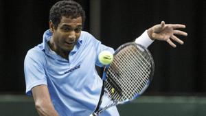A file photo of Indian tennis player Ramkumar Ramanathan.(AP) A file photo of Indian tennis player Ramkumar Ramanathan.(AP)