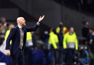 Ajax's head coach Erik Ten Hag.(AP) Ajax's head coach Erik Ten Hag.(AP)