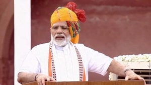 PM Narendra Modi addressed the nation from the ramparts of Red Fort on the 73rd Independence Day.(ANI / Twitter) PM Narendra Modi addressed the nation from the ramparts of Red Fort on the 73rd Independence Day.(ANI / Twitter)