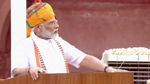 PM Modi, addressing the nation on occasion of country’s 73rd year of Independence, said large parts of the country sill did not have access to water and this was “unfortunate”.(ANI/ Twitter) PM Modi, addressing the nation on occasion of country’s 73rd year of Independence, said large parts of the country sill did not have access to water and this was “unfortunate”.(ANI/ Twitter)