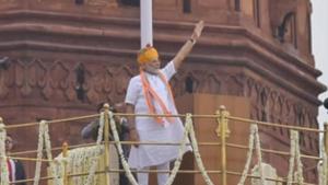 PM Modi addresses nation on 73rd Independence Day(Ajay Aggarwal/HT Photo) PM Modi addresses nation on 73rd Independence Day(Ajay Aggarwal/HT Photo)